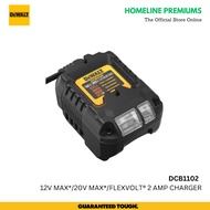 DEWALT DCB1102 12V MAX*/20V MAX*/FLEXVOLT 2 AMP CHARGER