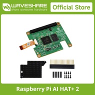 Official Raspberry Pi AI HAT+ 2, Built-in Hailo-10H AI Accelerator , 8GB RAM, Generative AI Function