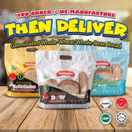 FATIMAS Germinated Whole-Wheat/Whole-Bean Healthy Bread Set (2pkt)|发芽全麦/全豆健康面包| High Protein ,Fibre