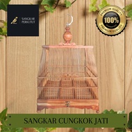 SANGKAR BURUNG CUNGKOK JATI