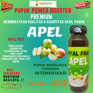 Pupuk Apel Cepat Berbuah / Pupuk Royal Fruit 250 Gr / Pupuk Booster Apel / Pupuk Untuk Pohon Apel /