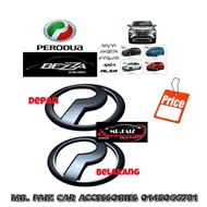 BEZZA LOGO PERODUA HITAM