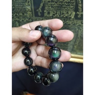 Gelang batu mata dewa @ Obsidian 17.5mm