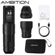 Ambition Soldier270S Stroke 5.0+4.5mm Brushless Motor Wireless Tattoo hine 1800mAh Billing Battery w