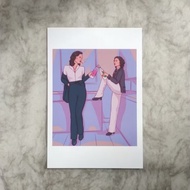 'lethal girl kisser club' PRINTS Peggy Carter Agatha Harkness marvel All Along Agent Carter fanart i