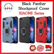 Xiaomi Redmi Note7 / Mi 9 9SE Max3 PocoPhoneF1 / 7 Note 6Pro Black Panther Series Casing with 360 Ir