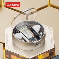 Lenovo หูฟัง LP8Pro TWS หูฟังบลูทูธบลูทูธแบบใสมีแบรนด์ดีไซน์ไร้สายขนาดเล็กที่มีคุณภาพหูฟังสำหรับเล่น
