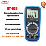 CEM DT-920 DT-920N DT-921 DT-922 Digital Multimeter Digital Display High-Precision Full Range Protec