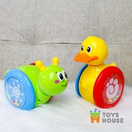 Cute animal-shaped nodding toy with wheels for babies Toyshouse 008-2 European standard EN71