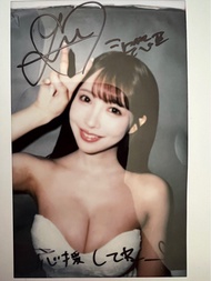 簽名拍立得 三上悠亞 Yua Mikami V2 cheki【RARE】Big Wide cheki