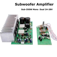 350W Subwoofer Amplifier Board Mono High Power DIY Sub 10-12Inch Speaker AC24-28V