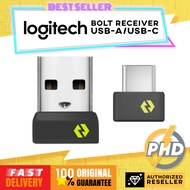 Logitech Bolt Receiver USB-A/ USB-C High Performance Wireless Connection Receiver