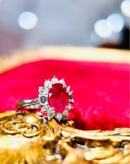 新品nice！又係超抵😍❤️✨！！！ 2.04ct Burma Ruby Ring！ 簡約高貴經典款緬甸紅寶戒指💍！ 緬甸紅寶石2.04ct！稀有高貴產地Burma 🇲🇲！ 緬甸特有高飽和鮮紅濃郁鴿血