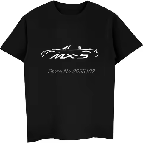 Mx-5 Mx5 Mk3 Roadster Car T-shirt Funny Men Short Sleeve O-neck Cotton T Shirt Cool Tees Tops Haraju