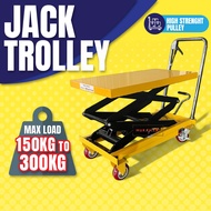 Heavy Duty Hydraulic Trolley Lifting Trolley Table Truck Troli Angkat Barang Berat Hydraulic Manual 