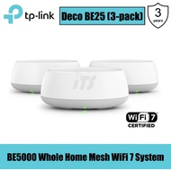 TP-Link BE5000 Whole Home Mesh WiFi 7 System (Deco BE25(1-Pack) / Deco BE25(3-Pack))