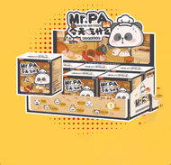 Kawaii Mr.Pa Panda What To Eat Today Series Mr.Pa Panda ตุ๊กตากล่องตาบอดเปลี่ยนกระเป๋ากล่องตาบอดกระเ