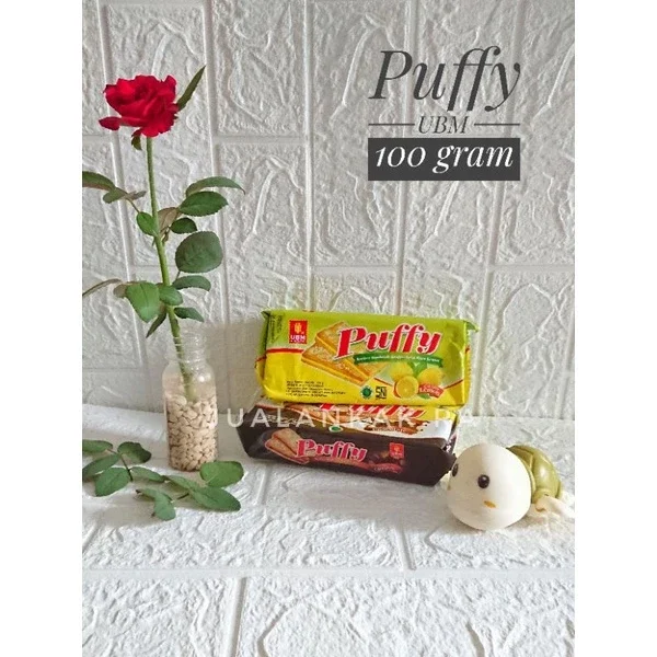 Biskuit Cream Puffy Crackers UBM