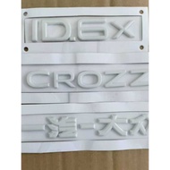 Suitable for ID6 Rear Letter Car Logo CROZZ Logo Trunk Logo ID6X Tailgate Car Logo Car Sticker