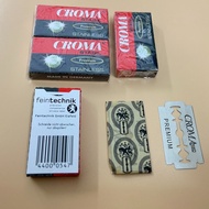 combo 6 hộp dao lam hiệu CROMA (10 lưỡi/hộp)