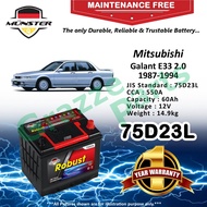 Münster Robust MF CMF 75D23 | 75D23L (60AH) Car Battery Bateri Kereta for Mitsubishi Galant E33 2.0 