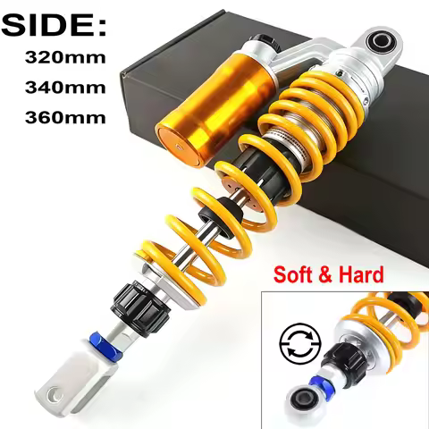 Motorcycle Suspension Spring Rear Air Shock Absorbers for Scooter Honda PCX125 Yamaha BWS 125 Nmax 1