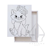 Kanvas Lukis Sketsa 20x30 cm Berkualitas || Kanvas Lukis Sketsa