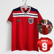 S-XXL       1982 Retro Jersey England Away Football Shirt