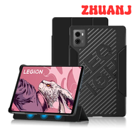 [ZHUANJ] สำหรับแท็บเล็ต Lenovo LEGION Y700 2023 TB-320F 320FC แผ่นปิดหน้าจออัจฉริยะแบบกะทัดรัดแม่เหล