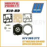 Original MS360 SR400 SR420 SR5600 / Husqvarna 365 372 WALBRO Carburetor Repair Kit Diaphragm Set[HSMACHINERY]