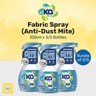 WIPEY! Ka Fabric Spray 320ml (Anti-Dust Mite) Bundle of 3/5