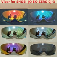 （FT）Helmet Lens for SHOEI JO J.O EX-ZERO EX ZERO CJ-3 CJ3 Motorcycle Helmet Visor Glasses Shield Acc
