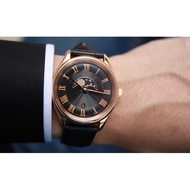 ALVIERI - Firenze Lunar - Rose gold case 40mm Black(AFE 212)