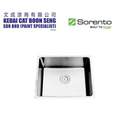 SORENTO SRTKS2406 Stainless Steel 304 Material Under Mounted Single Bowl Kitchen Sink Flexible Kitch