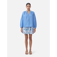 Gather Raglan Blouse JT-Blue