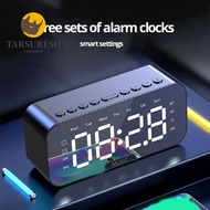 TARSURESG Temperature Display Clock, Temperature Display FM Radio Function LED Digital Alarm Clock, 