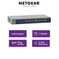 NETGEAR GS524 24-Port Gigabit Unmanaged Desktop / Rack Mount Switch