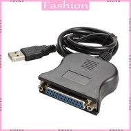 NAV 80cm USB 2 0 To 25 Pin Parallel Port Printer Cable IEEE 1284 USB To Parallel Adapter Cable USB t