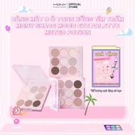 MQNY Shade Mood Eye Palette Muted Potion 9-panel Dark Pink Purple Tone Eye Palette 8.8g [BO]