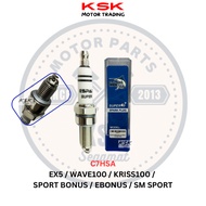 【5.5 SALE】ESPADA RACING SPARK PLUG SUPER 3+ CPR8EA-9 C7HSA LC135 Y15ZR VF3i RS150 EX5 WAVE100 SPORT 