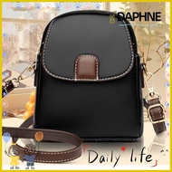 ◲ ♚ ☃ DAPHNE Shoulder Bag, Leather Mini Crossbody Bag, High Quality Casual Cellphone Bag Women
