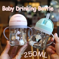 250ML Baby Straw Bottle Baby Water Bottle Baby Tumbler Bottle Drinking Bottle Baby Bottle Baby Cup