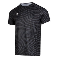 Underarmour Mens Short-Sleeved Training Comfortable Breathable Fitness Sportswear Round Neck Casual