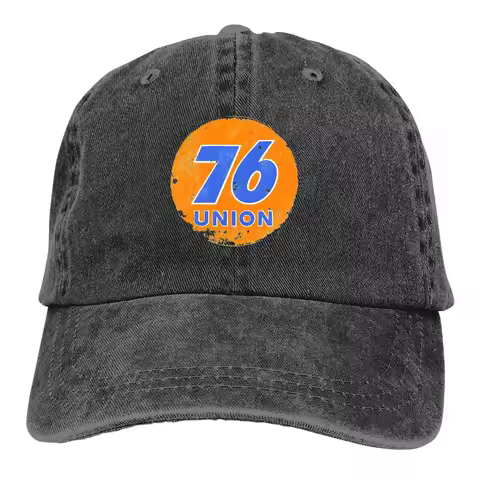 Gas Sign Union 76 Baseball Caps Peaked Cap Route 66 Sun Shade Hats for Men Women