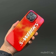 Phone case Applicable iPhone Red wave point S-WORKS Applicable iPhone17pro/16plus Feilin15/14/13Two 