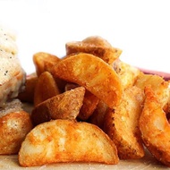 Potato Wedges Coated