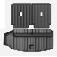 แผ่นรองใต้ท้องรถยางกันน้ำสำหรับ DENZA N9 แผ่นรองยางกันน้ำแบบเฉพาะตัว TPE สำหรับรถ Denza N9 แผ่นรองใต