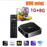 ลื่น แรง เร็ว เสถียร X96 Mini Android 7.1.2 TV BOXAndroid TV Box Amlogic S905W Quad Core 4K WiFi X96