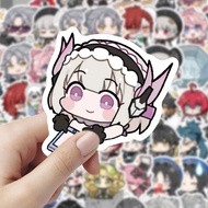 120 pieces Wuthering Waves WUWA Sticker Diy Decorative Desktop Phone Case Waterproof Sticker