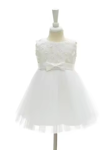 Wholesale Baby Christening Dress for Baby Girl Baptism Dress Birthday Princess clothes for Wedding W